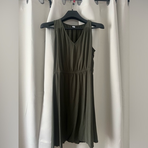 Old Navy green tank top dress- medium - Picture 1 of 1